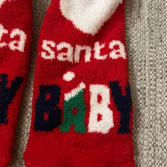 NWOT Santa Baby cozy socks - Picture 2 of 4